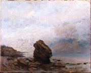 Gustave Courbet Isolated Rock Spain oil painting artist